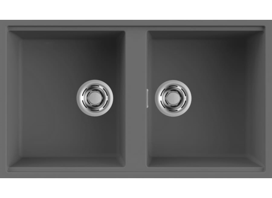 Zlew ELLECI BEST 450 BSO dark grey (K99) KERATEK (LKB45099BSO) *** zamów wycięcie otworów GRATIS ***