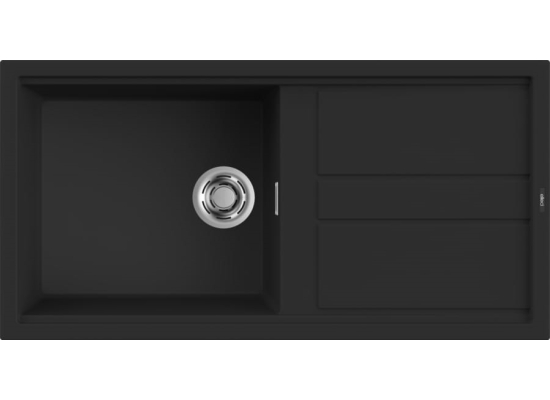 Zlew ELLECI BEST 480 black (K86) KERATEK (LKB48086) *** zamów wycięcie otworów GRATIS ***