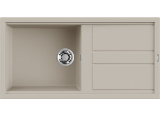 Zlew ELLECI BEST 480 champagne (K95) KERATEK (LKB48095) *** zamów wycięcie otworów GRATIS ***