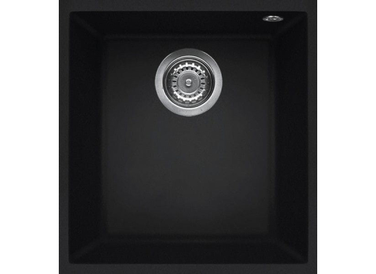 Zlew ELLECI QUADRA 100 BSO black (K86) KERATEK (LKQ10086BSO)