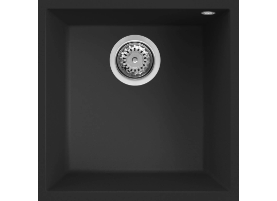 Zlew ELLECI QUADRA 102 BSO black (K86) KERATEK (LKQ10286BSO)