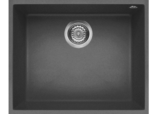Zlew ELLECI QUADRA 105 BSO dark grey (K99) KERATEK (LKQ10599BSO)