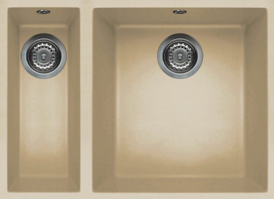 Zlew ELLECI QUADRA 150 BSO champagne (K95) KERATEK (LKQ15095BSO)