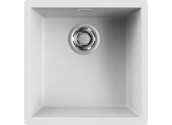 Zlew ELLECI ZEN 102 white (K96) KERATEK (LKZ10296)