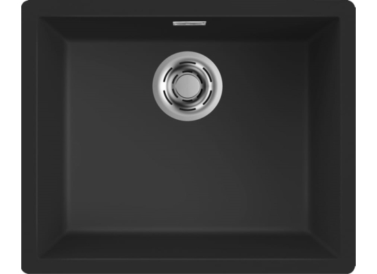 Zlew ELLECI ZEN 105 black (K86) KERATEK (LKZ10586)