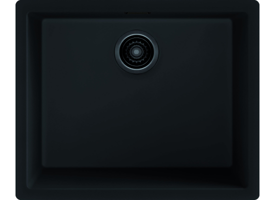 Zlew ELLECI ZEN 105 LE black (K86) KERATEK | Limited Edition (LKZ10586BKM)