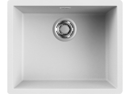 Zlew ELLECI ZEN 105 white (K96) KERATEK (LKZ10596)