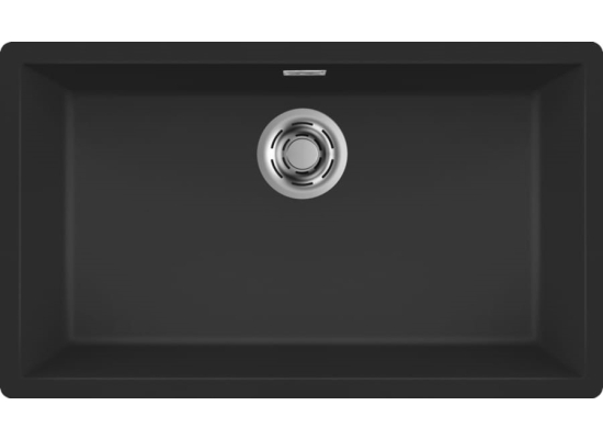 Zlew ELLECI ZEN 130 black (K86) KERATEK (LKZ13086)