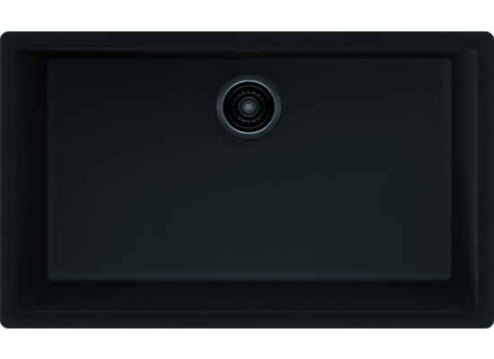 Zlew ELLECI ZEN 130 LE black (K86) KERATEK | Limited Edition (LKZ13086BKM)