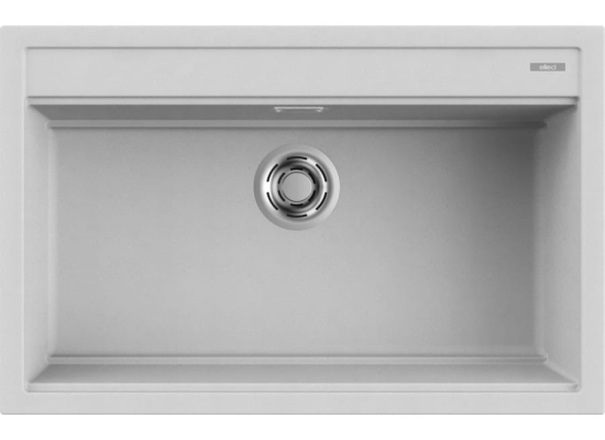 Zlew ELLECI BEST 130 aluminium (M79) METALTEK (LMB13079) *** zamów wycięcie otworów GRATIS ***
