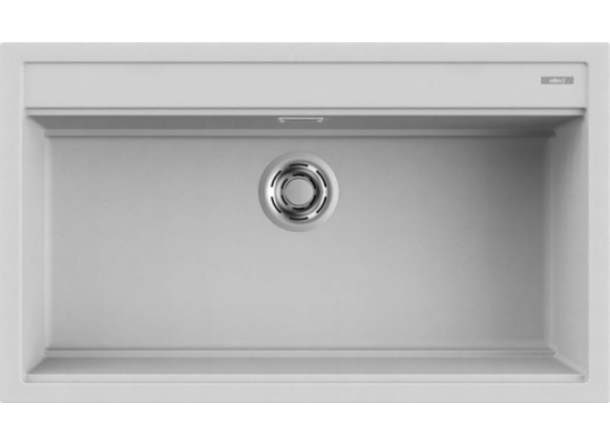 Zlew ELLECI BEST 360 aluminium (M79) METALTEK (LMB36079) *** zamów wycięcie otworów GRATIS ***
