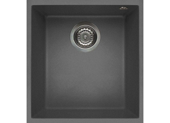 Zlew ELLECI QUADRA 100 BSO titanium (M73) METALTEK (LMQ10073BSO)