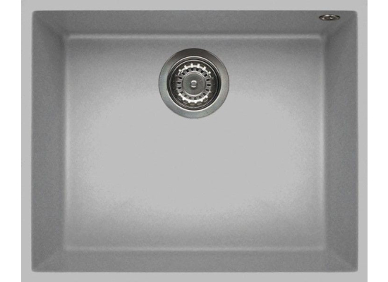 Zlew ELLECI QUADRA 105 BSO aluminium (M79) METALTEK (LMQ10579BSO)