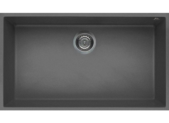 Zlew ELLECI QUADRA 130 BSO titanium (M73) METALTEK (LMQ13073BSO)