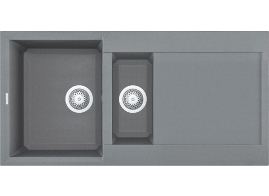 Zlew ELLECI EASY 475 titanium (M73) METALTEK (LMY47573) *** zamów wycięcie otworów GRATIS ***