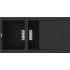 WYLECIAŁO ELLECI - Zlew ELLECI SMART 475 nero (G40) GRANITEK (LGI47540SMT)