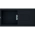 WYLECIAŁO ELLECI - Zlew ELLECI SMART 480 nero (G40) GRANITEK (LGI48040SMT)