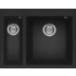 Zlew ELLECI QUADRA 150 nero (G40) GRANITEK (LGQ15040) *** zamów wycięcie otworów GRATIS ***