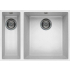 Zlew ELLECI QUADRA 150 BSO bianco (G68) GRANITEK (LGQ15068BSO)