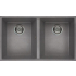 Zlew ELLECI QUADRA 350 BSO cemento (G48) GRANITEK (LGQ35048BSO)