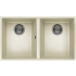 Zlew ELLECI QUADRA 350 BSO bianco antico (G62) GRANITEK (LGQ35062BSO)