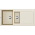 Zlew ELLECI EASY 475 bianco antico (G62) GRANITEK (LGY47562) *** zamów wycięcie otworów GRATIS ***