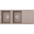 Zlew ELLECI EASY 500 tortora (G43) GRANITEK (LGY50043) *** zamów wycięcie otworów GRATIS ***