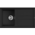 Zlew ELLECI BEST 400 black (K86) KERATEK (LKB40086) *** zamów wycięcie otworów GRATIS ***
