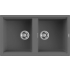 Zlew ELLECI BEST 450 dark grey (K99) KERATEK (LKB45099) *** zamów wycięcie otworów GRATIS ***