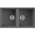 Zlew ELLECI BEST 450 BSO dark grey (K99) KERATEK (LKB45099BSO) *** zamów wycięcie otworów GRATIS ***