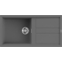 Zlew ELLECI BEST 480 dark grey (K99) KERATEK (LKB48099) *** zamów wycięcie otworów GRATIS ***