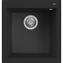 Zlew ELLECI QUADRA 102 black (K86) KERATEK (LKQ10286) *** zamów wycięcie otworów GRATIS ***