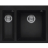 Zlew ELLECI QUADRA 150 black (K86) KERATEK (LKQ15086) *** zamów wycięcie otworów GRATIS ***