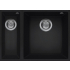 Zlew ELLECI QUADRA 150 BSO black (K86) KERATEK (LKQ15086BSO)