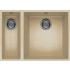 Zlew ELLECI QUADRA 150 BSO champagne (K95) KERATEK (LKQ15095BSO)