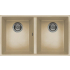 Zlew ELLECI QUADRA 350 BSO champagne (K95) KERATEK (LKQ35095BSO)
