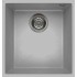 Zlew ELLECI QUADRA 100 BSO aluminium (M79) METALTEK (LMQ10079BSO)