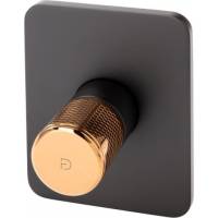 Fdesign ARDESIA FD1-ARD-7PA-25 czarny + różowe złoto (miedź)