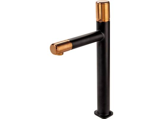 Fdesign ARDESIA FD1-ARD-2L-25 czarny + różowe złoto (miedź)