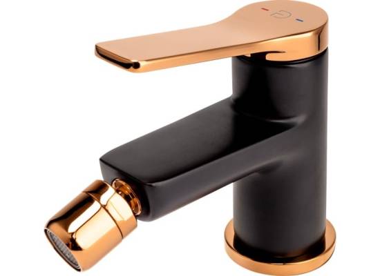 Fdesign SEPPIA FD1-SPA-6-25 czarny + różowe złoto (miedź)