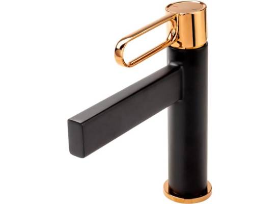 Fdesign ZAFFIRO FD1-ZFR-2-25 czarny + różowe złoto (miedź)