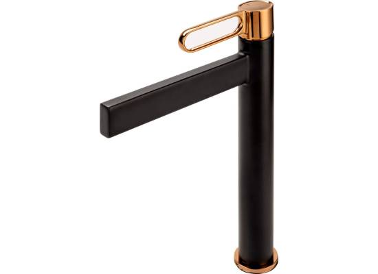 Fdesign ZAFFIRO FD1-ZFR-2L-25 czarny + różowe złoto (miedź)