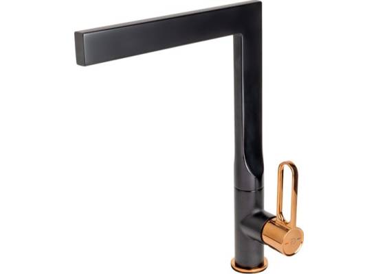 Fdesign ZAFFIRO FD1-ZFR-4-25 czarny + różowe złoto (miedź)