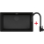 _wysyłka 24H*_| Zestaw FALMEC | zlew ISEO CERAMIX 70 + bateria ISEO ROUND | BLACK (czarny mat)