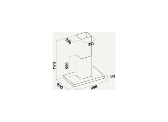 _dodatkowy RABAT %_| Okap przyścienny FALMEC PLANE NO-DROP 90 inox | 800 m3/h | 5 lat gwarancji |
