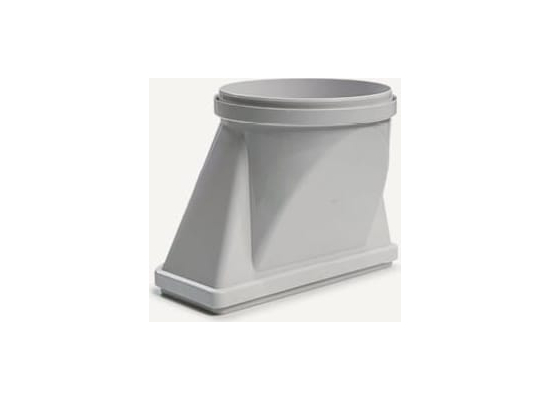 Łącznik FALMEC okrągły fi 150mm x prostokątny 150x70mm (KACL.388)
