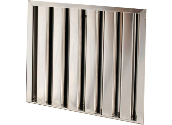 Filtr metalowy FALMEC LABIRYNTOWY do okapów GRUPA SILNIKOWA PRO | 175x250x25mm (101080191)