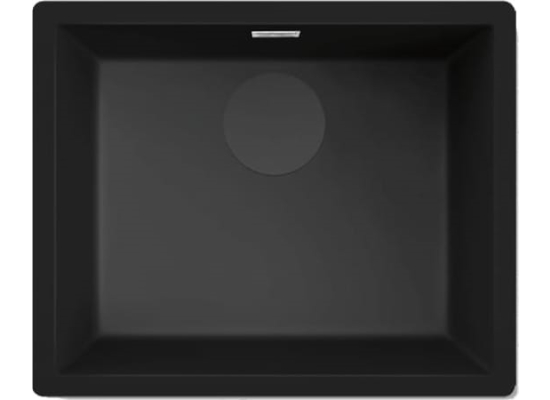 Zestaw FALMEC | zlew ISEO CERAMIX 50 + bateria ISEO ROUND | BLACK (czarny mat)