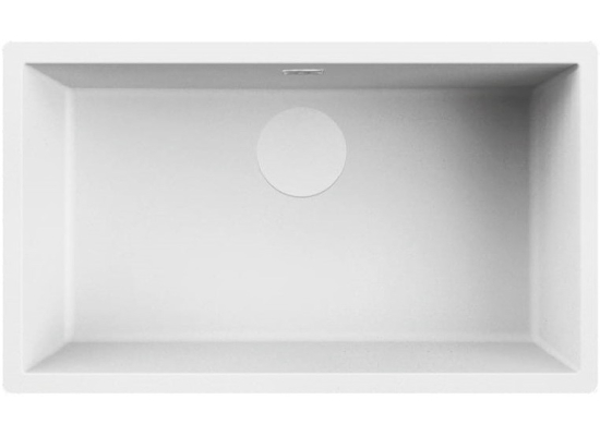 Zestaw FALMEC | zlew ISEO CERAMIX 70 + bateria ISEO ROUND | WHITE (biały mat)