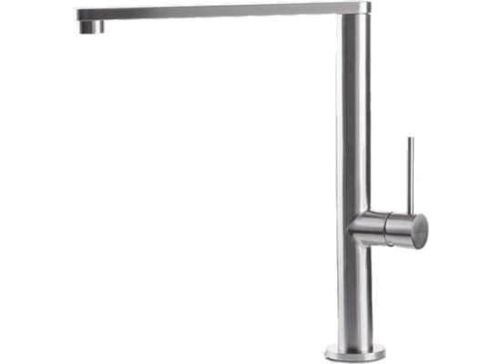 _wysyłka 24H*_| Zestaw FALMEC | zlew GARDA 50 + bateria PURE STEEL FLAT | stal szczotkowana INOX